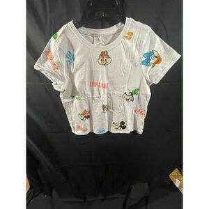 Disney Parks T Shirt Faces 2023 Size Large